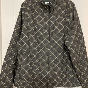 TSL - Canada Jacket for Spring/ Fall - Color grey/ light green for men